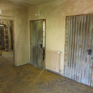 Lavatory in African area