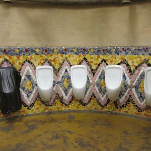 Lavatory in African area