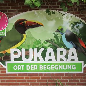 Pukara - entrance sign