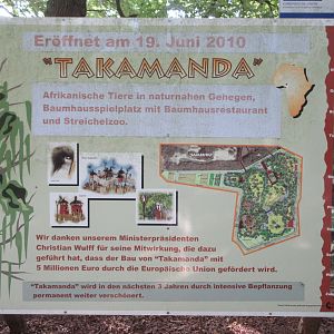 Takamanda - Entrance Sign