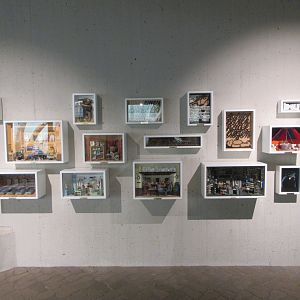 Bizarre Toy Bear Diorama Boxes