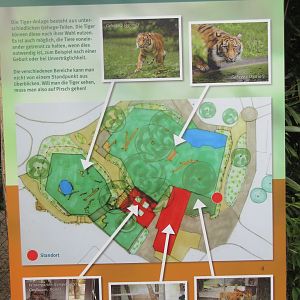 Sumatran Tiger Exhibit - Map