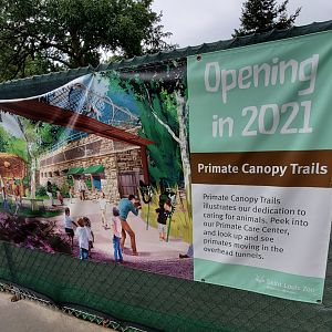 Aug. 2019 - 1925 Primate House - Plans for Primate Canopy Trails