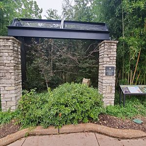 Aug. 2019 - Bird Garden - Great Horned Owl Exhibit