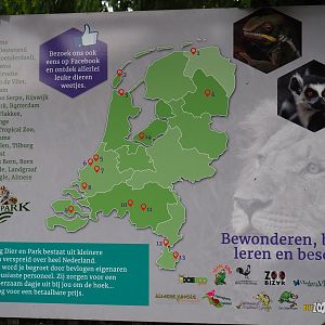 Dier en Park zoos sign, 2019-05-25