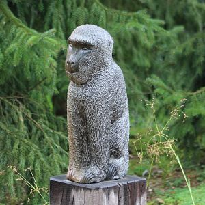 Monkey statue