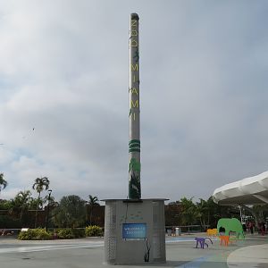 Entrance - Plaza and Sign