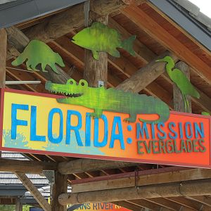 Florida: Mission Everglades - Entry Plaza