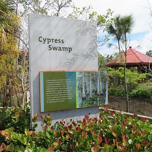 Florida: Mission Everglades - Cypress Swamp Sign