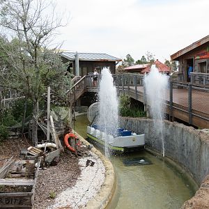 Florida: Mission Everglades - Lostman's River Ride - Splash Finale
