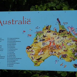 Australian animals sign, 2019-06-01