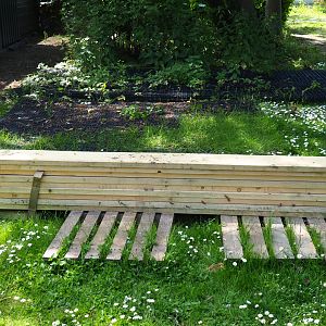 Construction materials for new exhibits, 2019-06-01