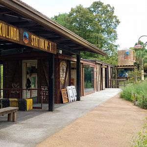 New Lion Exhibit ("Researchers' Hut")