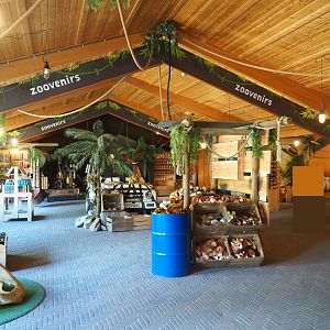 Gift shop area in the main building, 2019-06-01