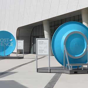 Museum Exterior - Listening Sculpture