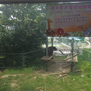 'Do Not Feed The Animals' Signage