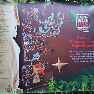 Map of Zoo Parc Overloon 2019, 2019-08-11