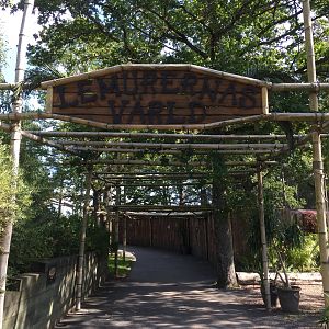"A World Of Lemurs" entrance.