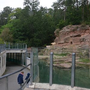 Polar Bear Enclosure at Nuremberg, 08/09/19