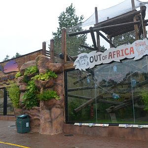 New Lion Extension and Out of Africa Enclosure at Colchester, 09/09/19