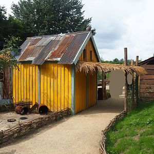 Itampolo village on lemur island and Hermann's tortoise pen, 2019-08-11