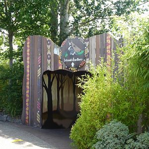 Entrance to Island Dwellers exhibits 050819