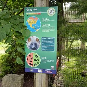 Lehigh Valley - Gray Fox sign