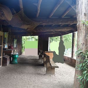 South African cheetah viewing shelter, 2019-08-11