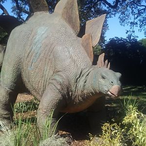"Stegosaurus" animatronic