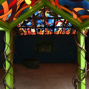 entrance to amphibian building