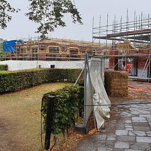 Building-site in front of the Aquarium