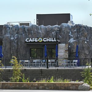 Penguin Chill - outdoor cafe
