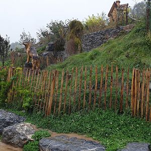 View into the new Nordic part of the Park