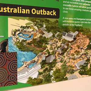 sign with upcoming Australian exhibit