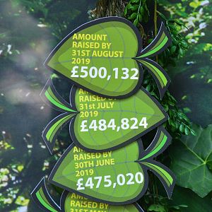 Fundraising progress