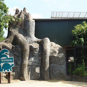 Entrance to the tropical house, 2019-08-04