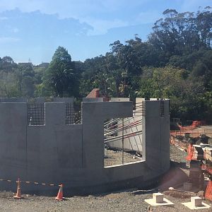 Tropical Dome Under Construction