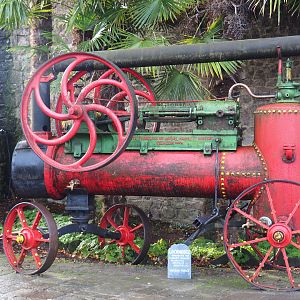 Locomobile - Old steam engine agricultural machinery, 2019-10-04