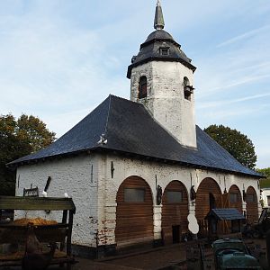 Petting zoo stable building - Old abbey coach house, 2019-10-04