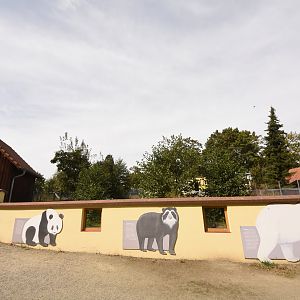 Bear education signs