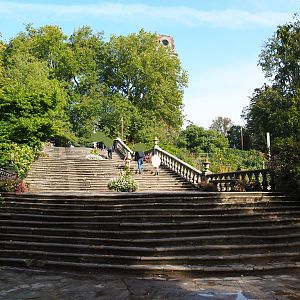 Old abbey staircase, 2019-10-04