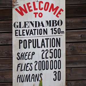 Sign on the Queensland koala house, 2019-10-04