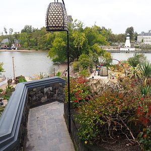 Park view with Kingdom of Ganesha walkway, 2019-10-04