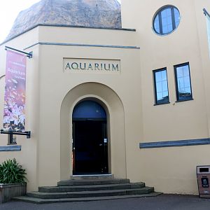 Aquarium Entrance on Closing Day; London Zoo; 22nd October 2019
