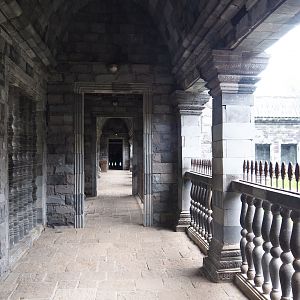 White tiger temple viewing area, 2019-10-04