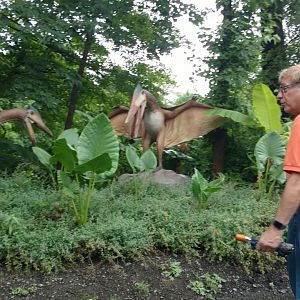 Dinosaur, Bronx Zoo, July 2019