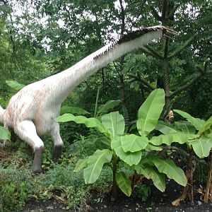 Animatronic Dinosaur, Bronx Zoo, July 2019
