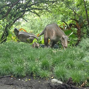 Animatronic Dinosaur, Bronx Zoo, July 2019