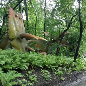 Animatronic Dinosaurs, Bronx Zoo, July 2019