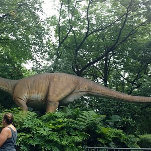 Animatronic Dinosaurs, Bronx Zoo, July 2019